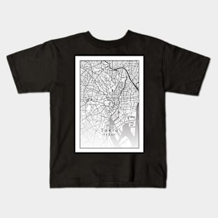 Tokyo City Poster Kids T-Shirt